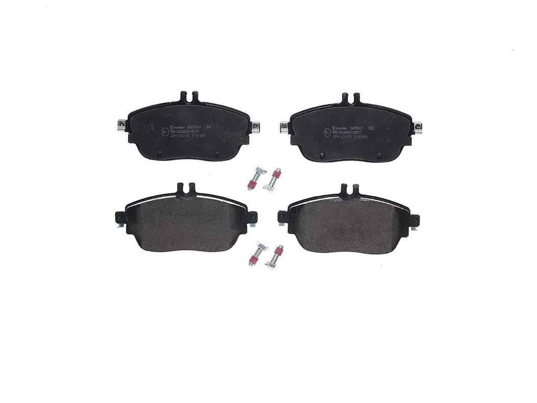 Infiniti Mercedes Disc Brake Pad Set - Front (Low-Met) 0084200620 Brembo