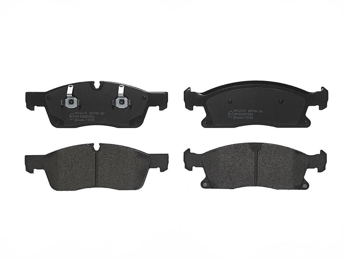 Mercedes Disc Brake Pad Set – Front (Low-Met) 0074208120 Brembo