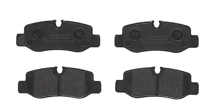 Mercedes Disc Brake Pad Set - Rear (Low-Met) 4474200320 Brembo