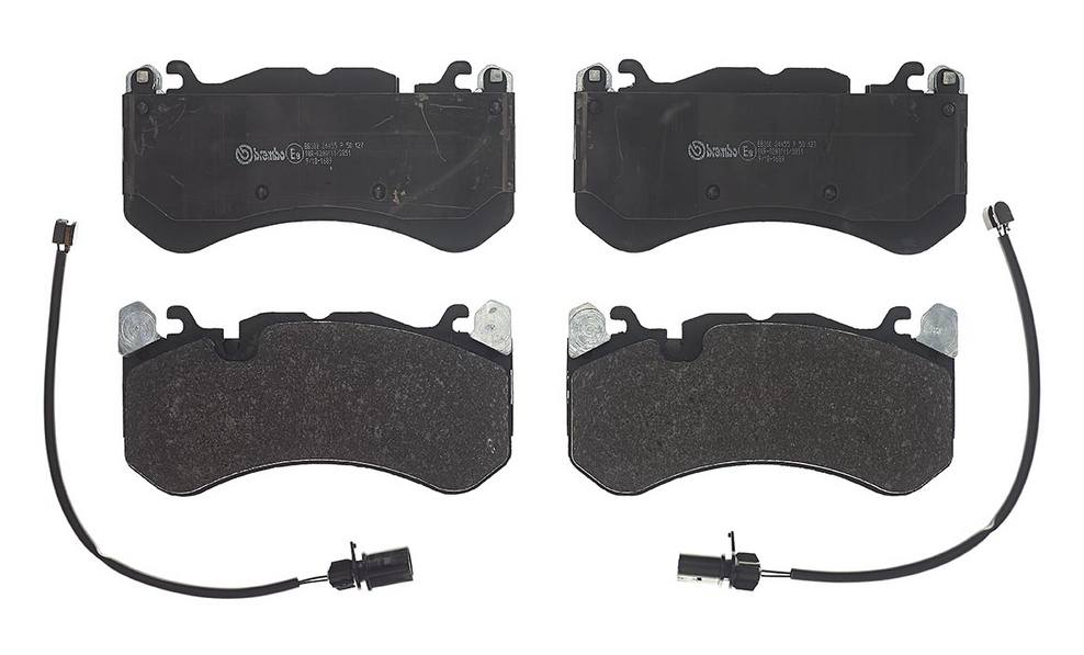 Audi Mercedes Disc Brake Pad Set - Front (Low-Met) 4G0698151AC Brembo