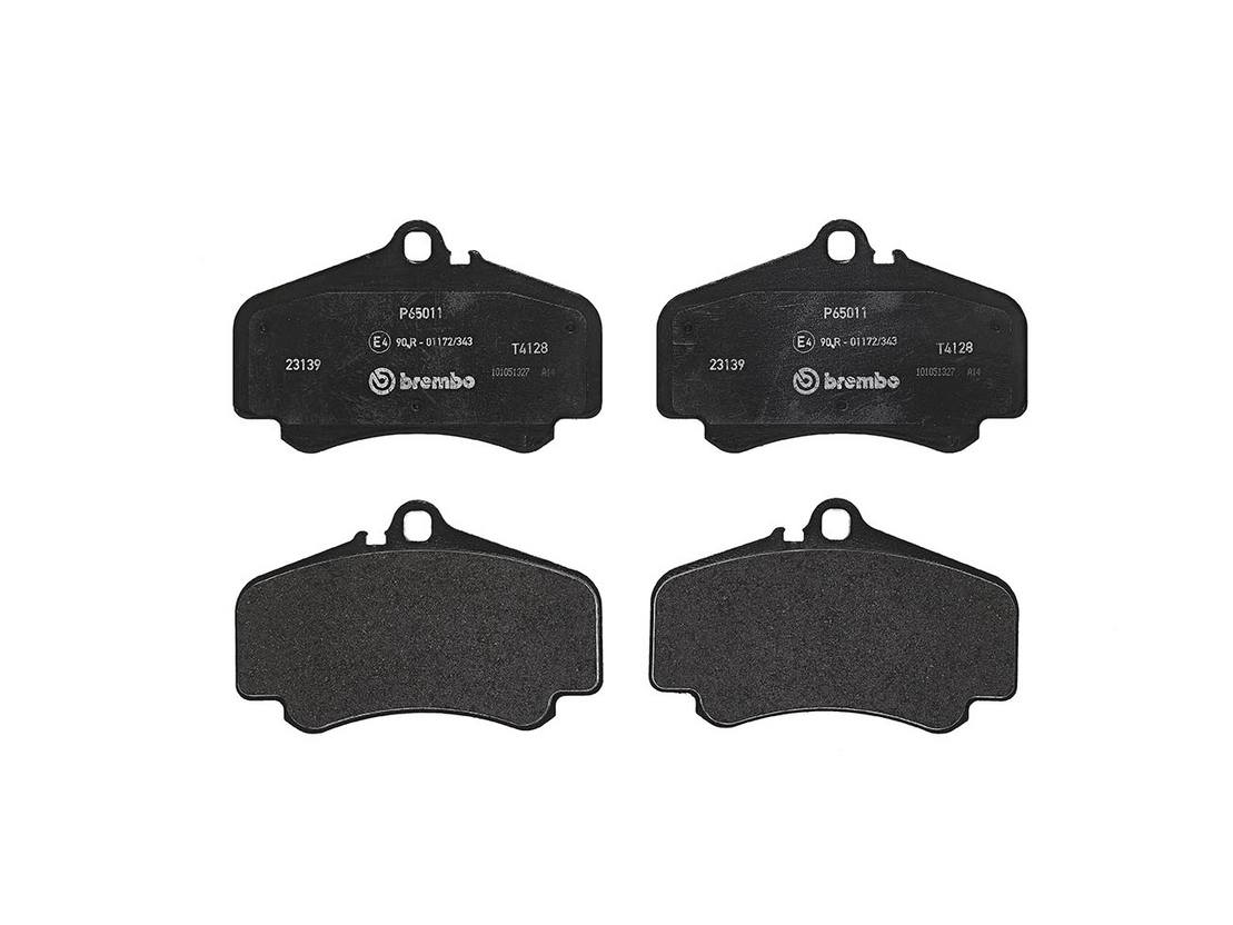 Porsche Disc Brake Pad Set - Front (Low-Met) 99735194902 Brembo