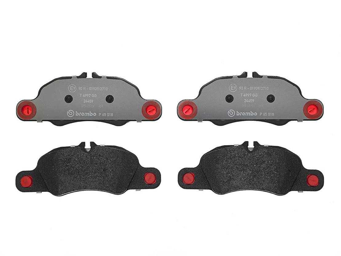 Porsche Disc Brake Pad Set - Front (Low-Met) 99735193819 Brembo