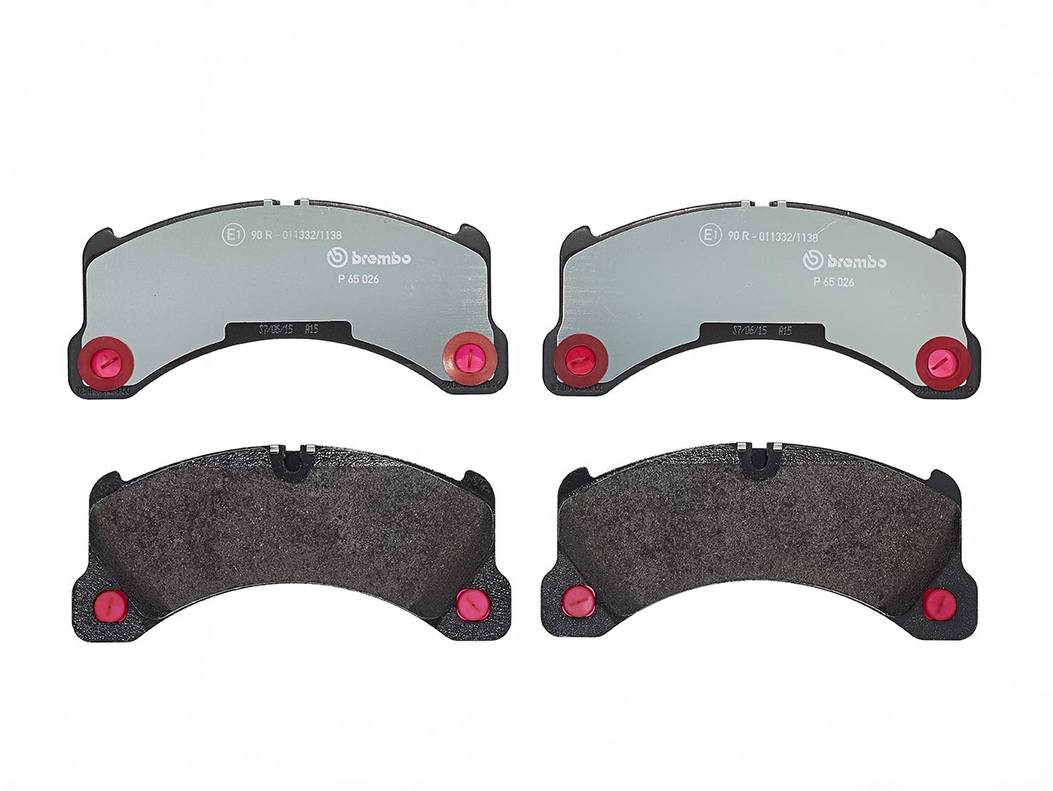 Porsche Disc Brake Pad and Rotor Kit - Front (350mm) (Low-Met) Brembo