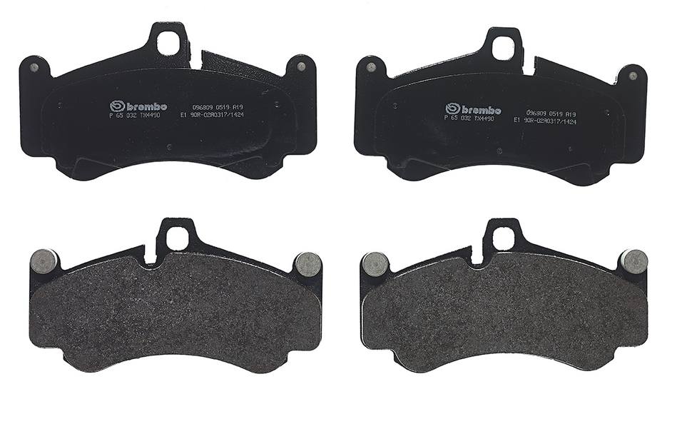 Porsche Disc Brake Pad Set - Front (Low-Met) 99735194890 Brembo