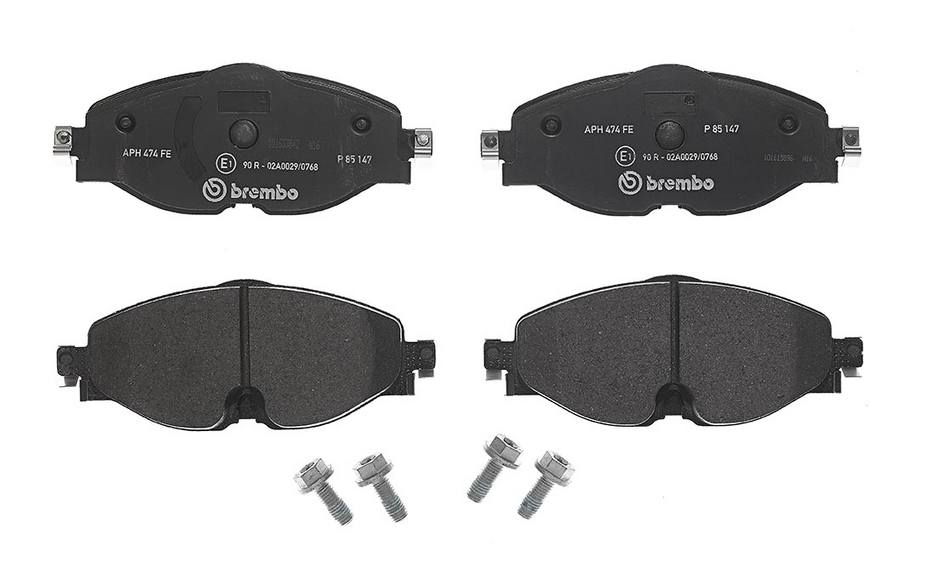 Volkswagen Disc Brake Pad Set - Front (Low-Met) 5Q0698151D Brembo