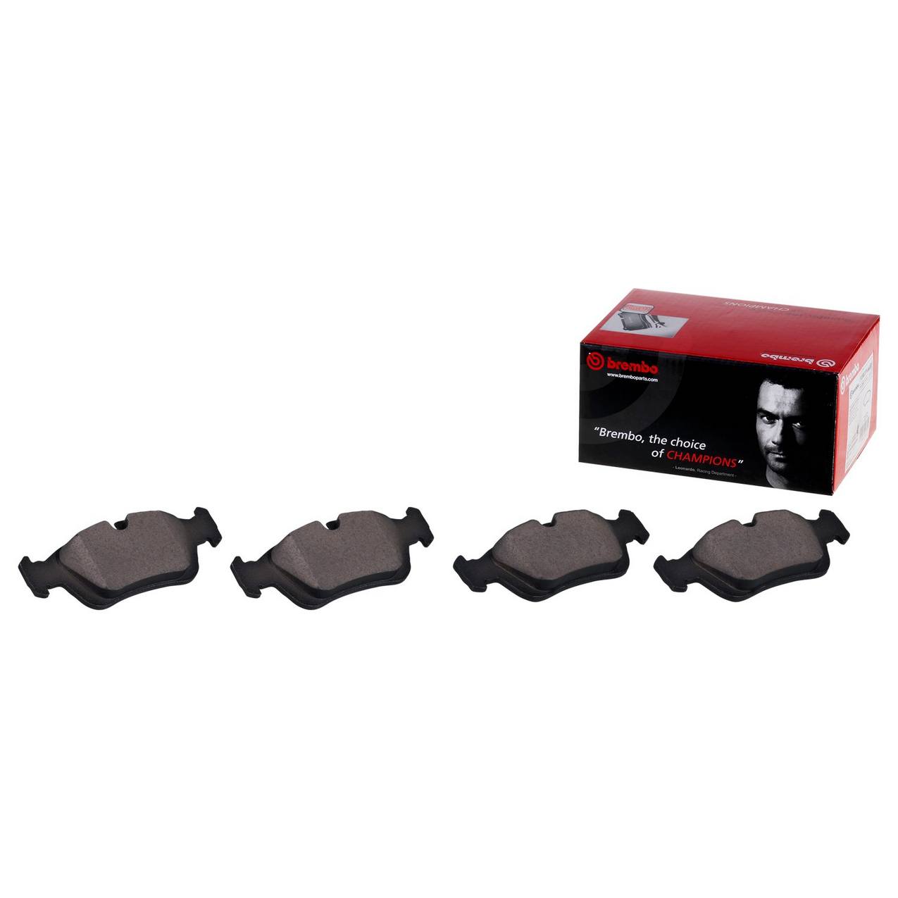 BMW Disc Brake Pad Set - Front (Ceramic) 34116761244 Brembo