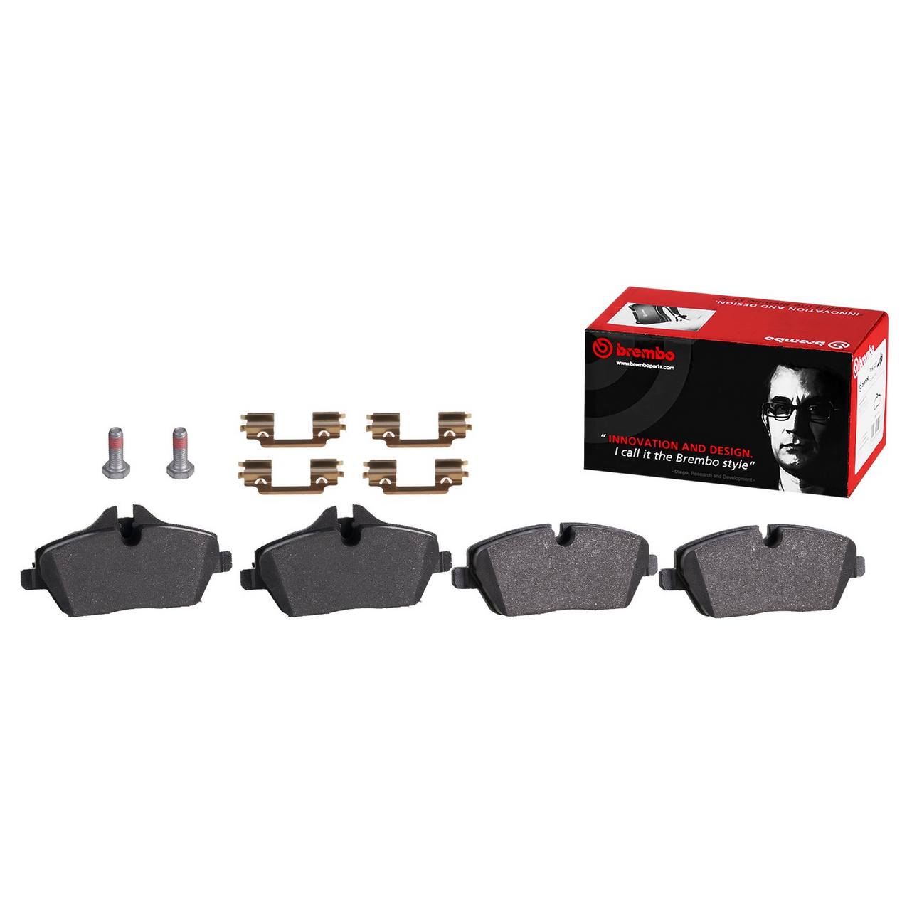 Mini Disc Brake Pad Set - Front (Ceramic) 34116774050 Brembo