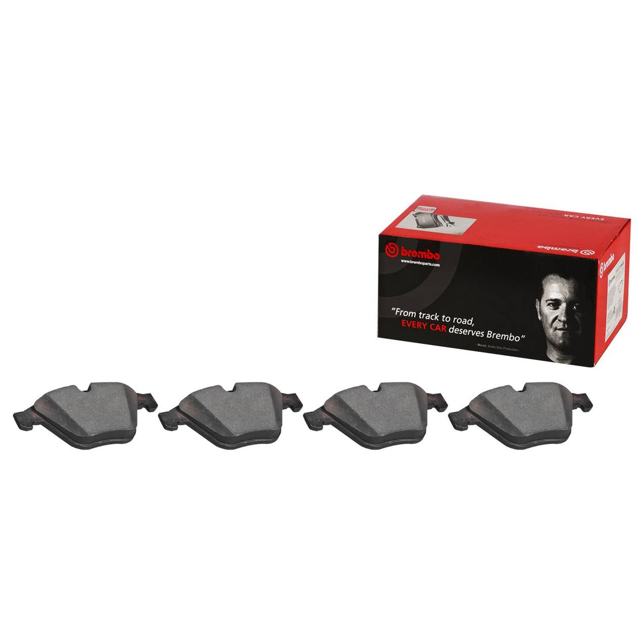 BMW Disc Brake Pad Set - Front (Ceramic) 34112283865 Brembo