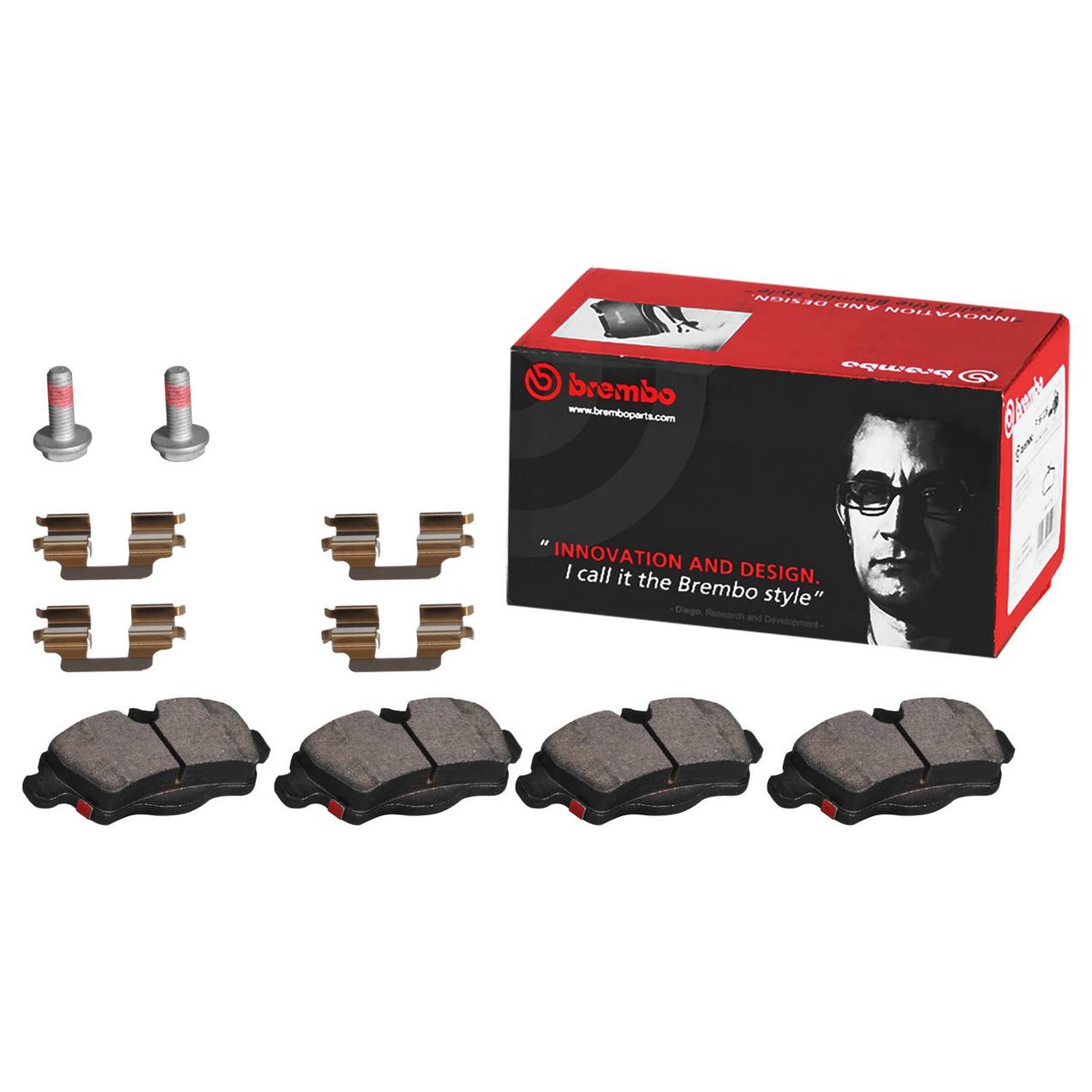 Mini Disc Brake Pad Set - Rear (Ceramic) 34216794059 Brembo