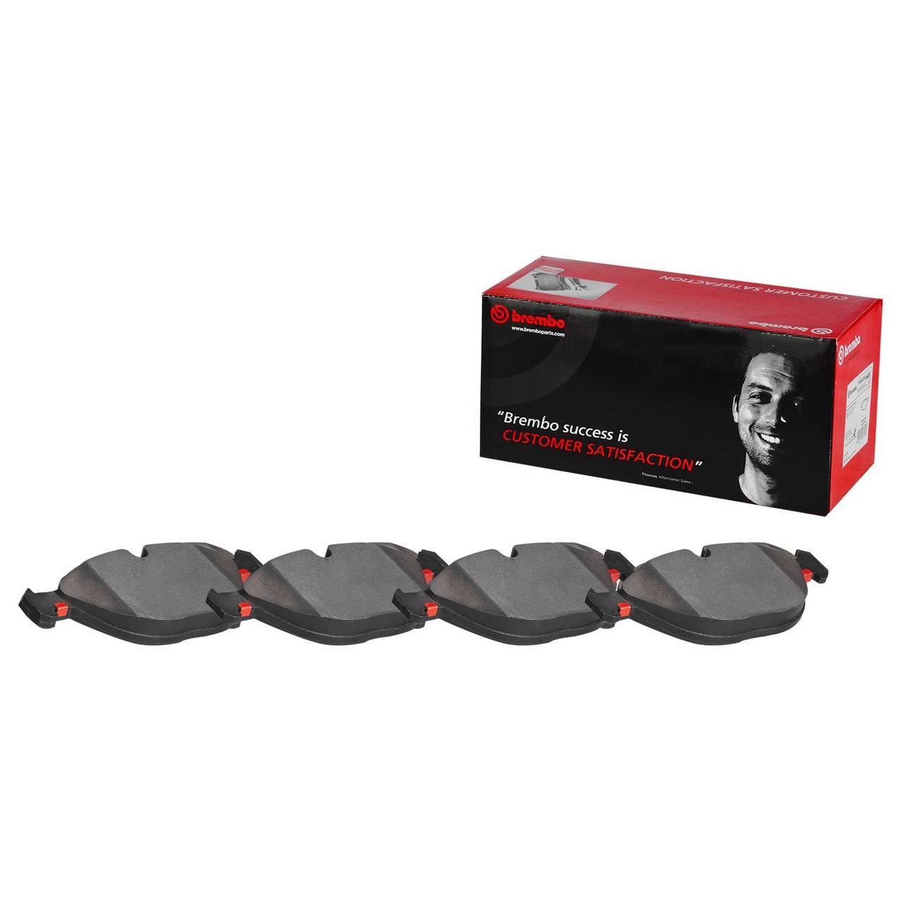 BMW Disc Brake Pad Set - Front (Ceramic) 34116865868 Brembo