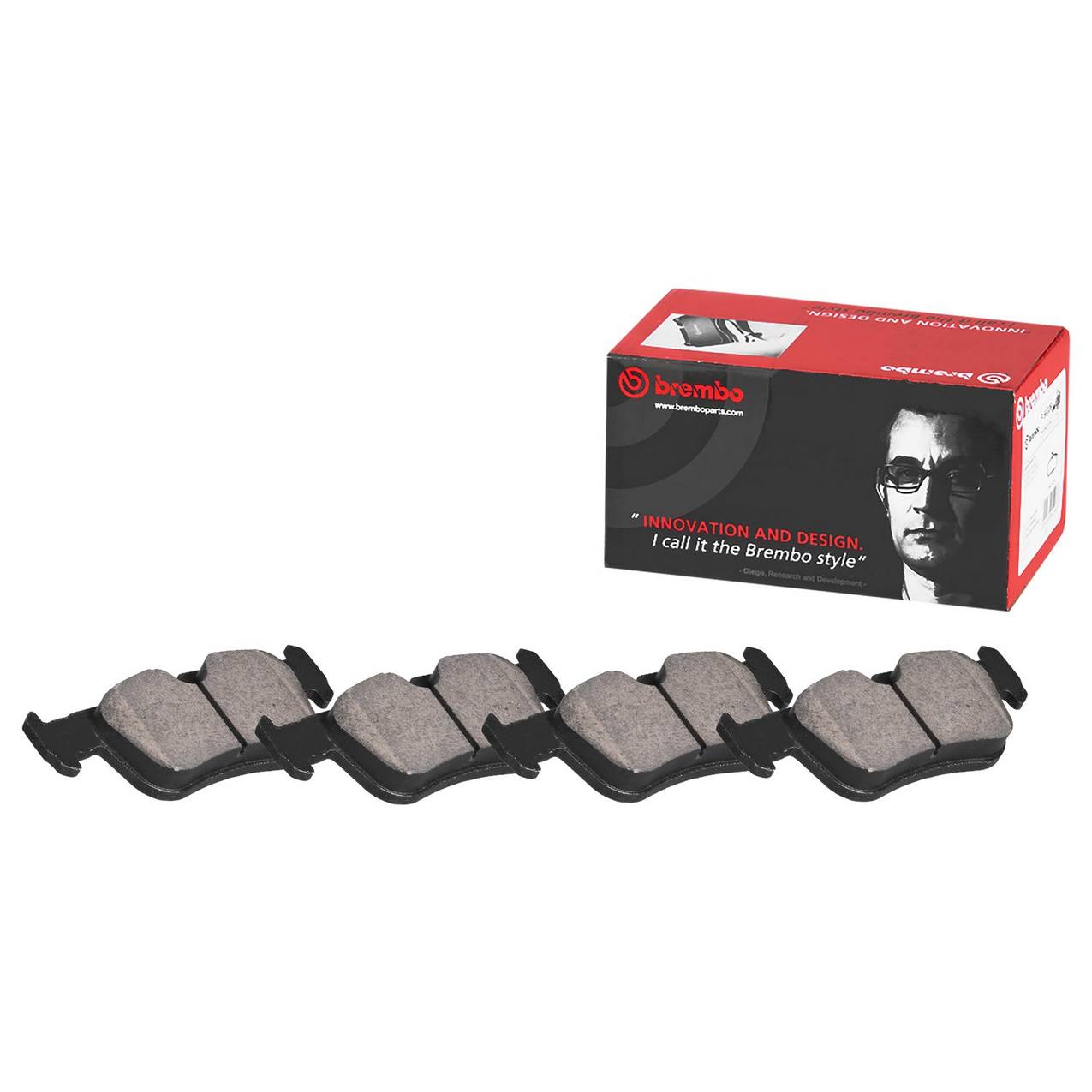 BMW Mini Disc Brake Pad Set - Rear (Ceramic) 34216860403 Brembo