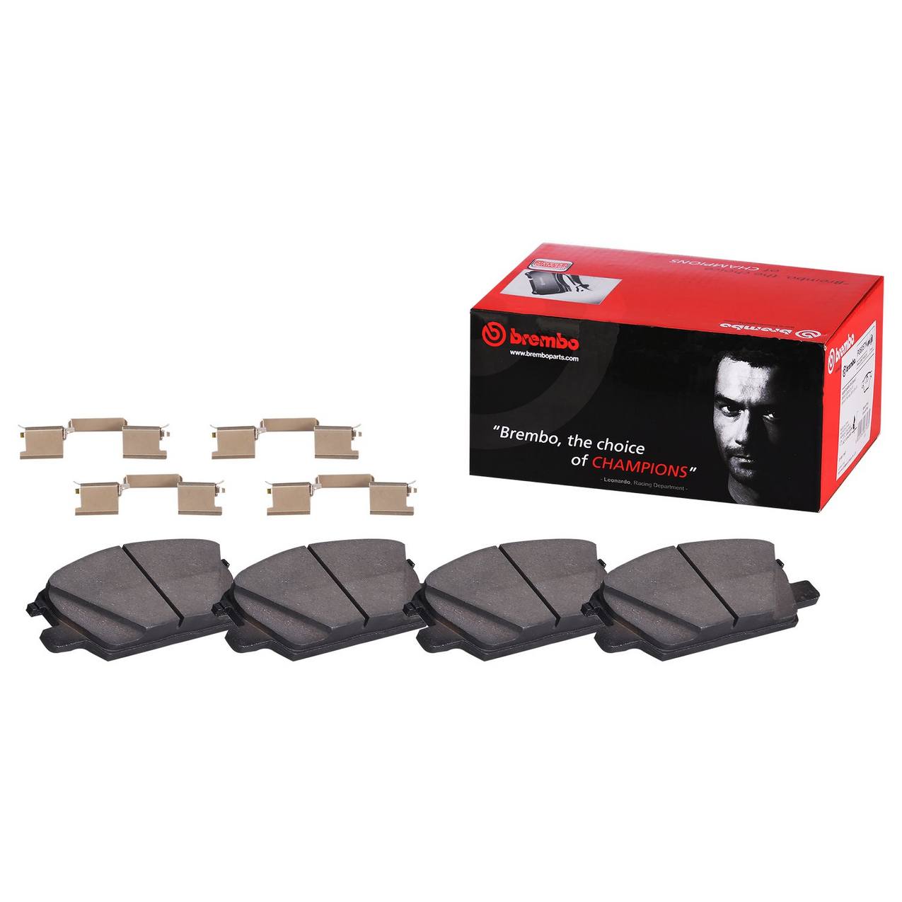 Buick Chevrolet GMC Disc Brake Pad Set - Front (Ceramic) 84206102 Brembo