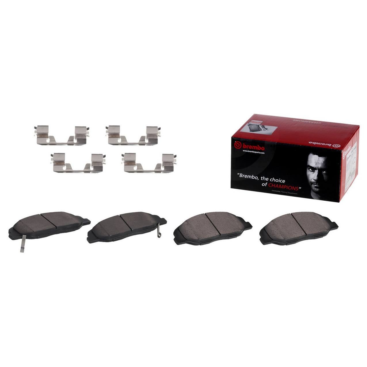 Cadillac Disc Brake Pad Set - Front (Ceramic) 25814699 Brembo