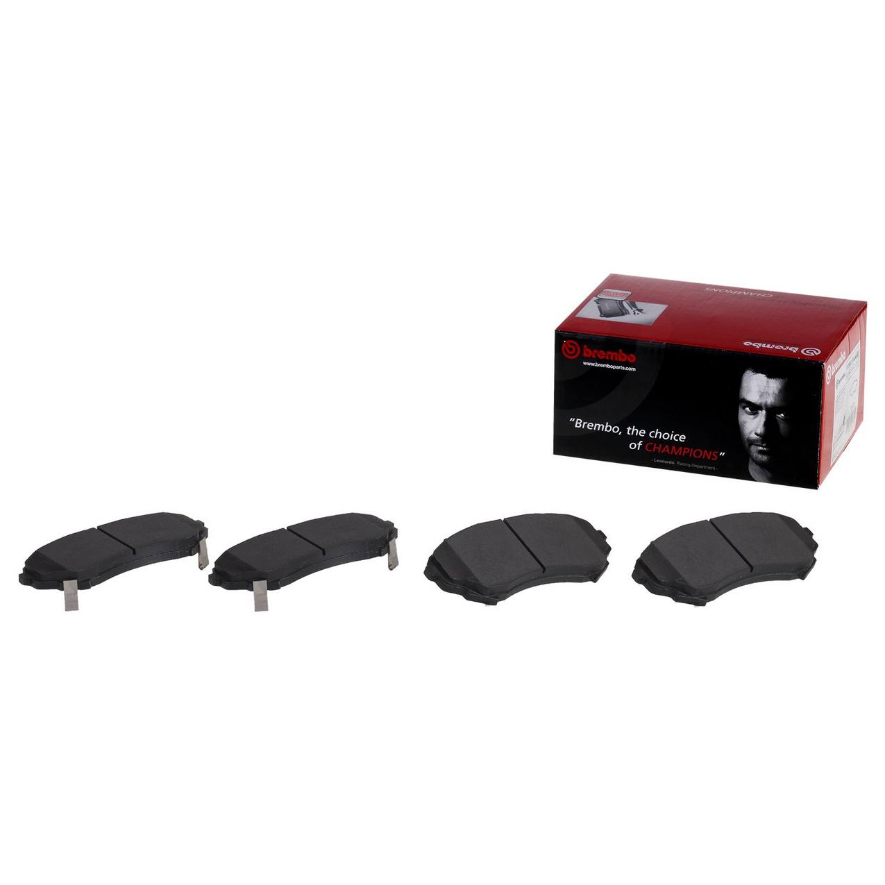 Cadillac Disc Brake Pad Set - Front (Ceramic) 843155574 Brembo