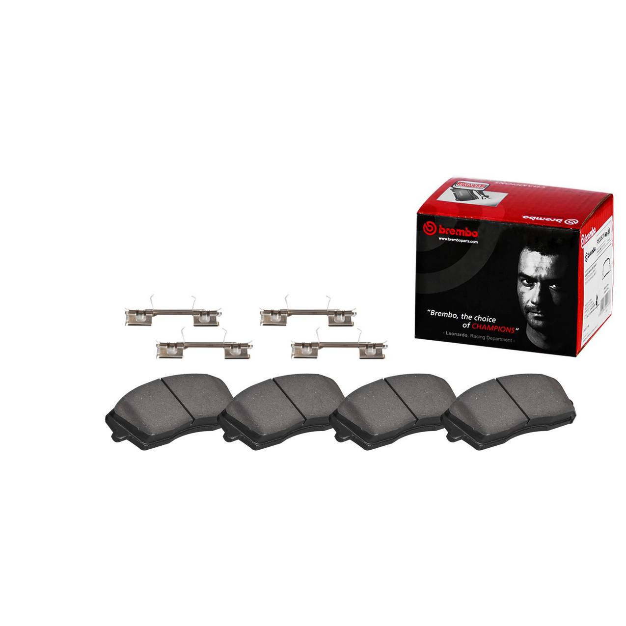 Chrysler Dodge Disc Brake Pad Set - Rear (Ceramic) 5142560AB Brembo