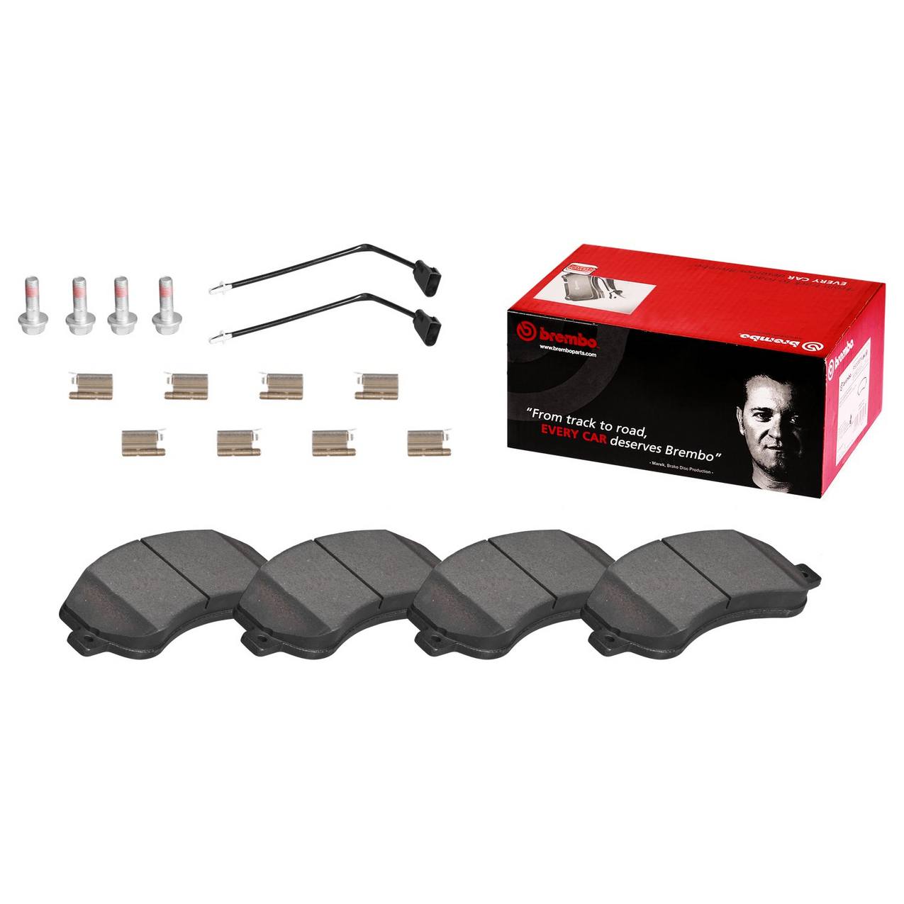 Jaguar Ford Mercury Disc Brake Pad Set - Rear (Ceramic) C2S52081 Brembo