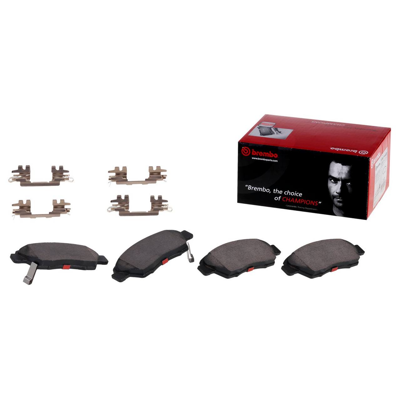 Honda Disc Brake Pad and Rotor Kit - Front (262mm) (Ceramic) Brembo