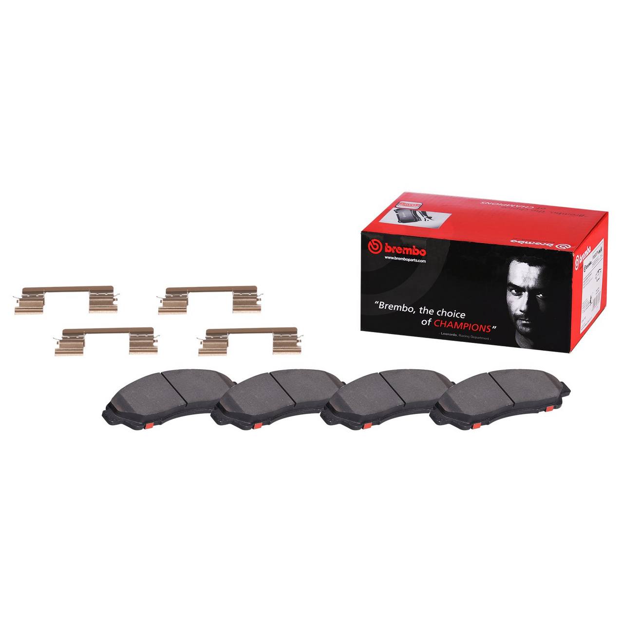 Honda Acura Disc Brake Pad Set - Rear (Ceramic) 43022TP6A01 Brembo