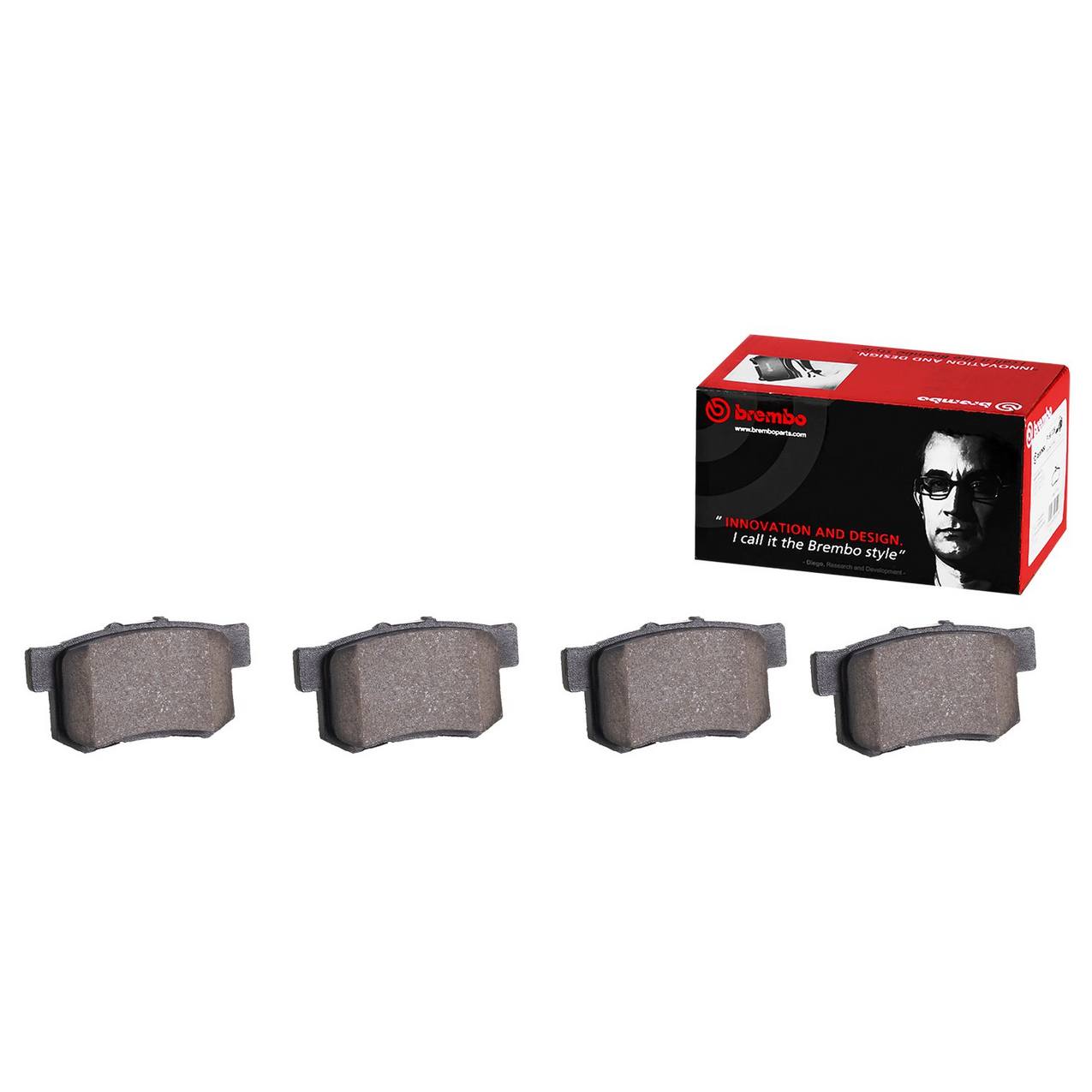 Acura Disc Brake Pad Set - Front (Ceramic) 45022SZAA01 Brembo