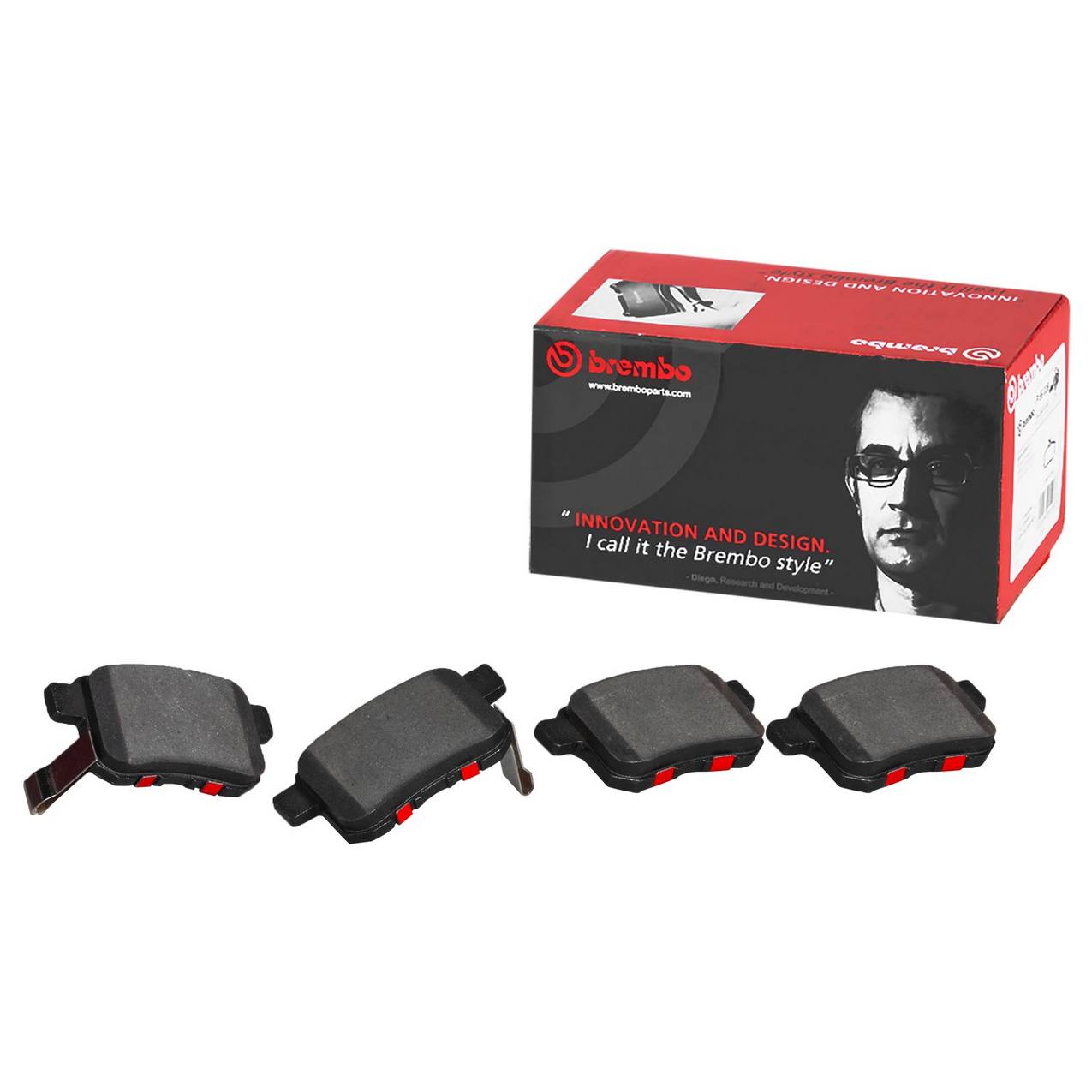 Acura Honda Disc Brake Pad Set - Front (Ceramic) 45022TP6A61 Brembo