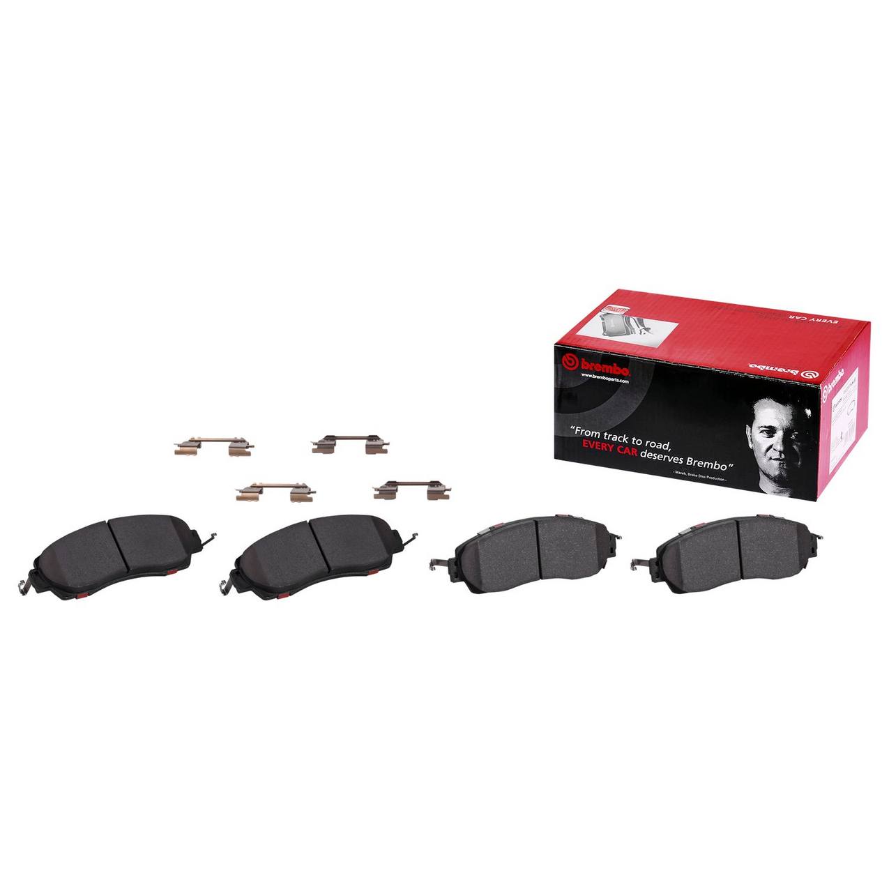 Honda Disc Brake Pad Set - Front (Ceramic) 45022TRNH00 Brembo