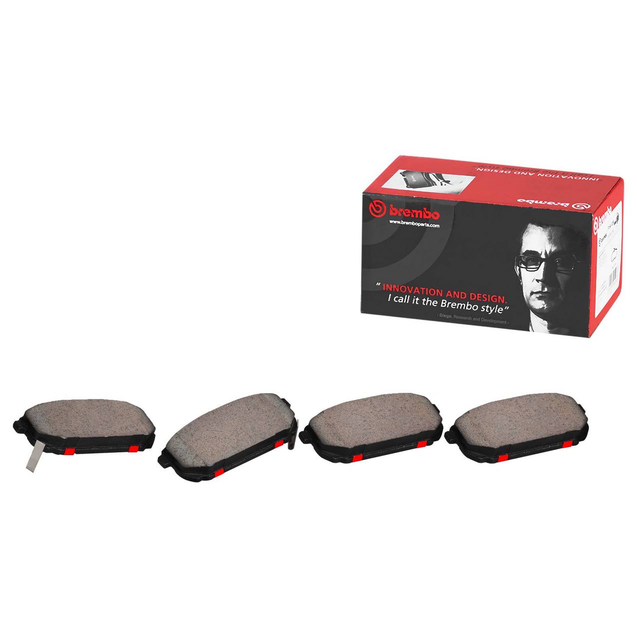 Hyundai Disc Brake Pad Set - Front (Ceramic) 5810138A60 Brembo