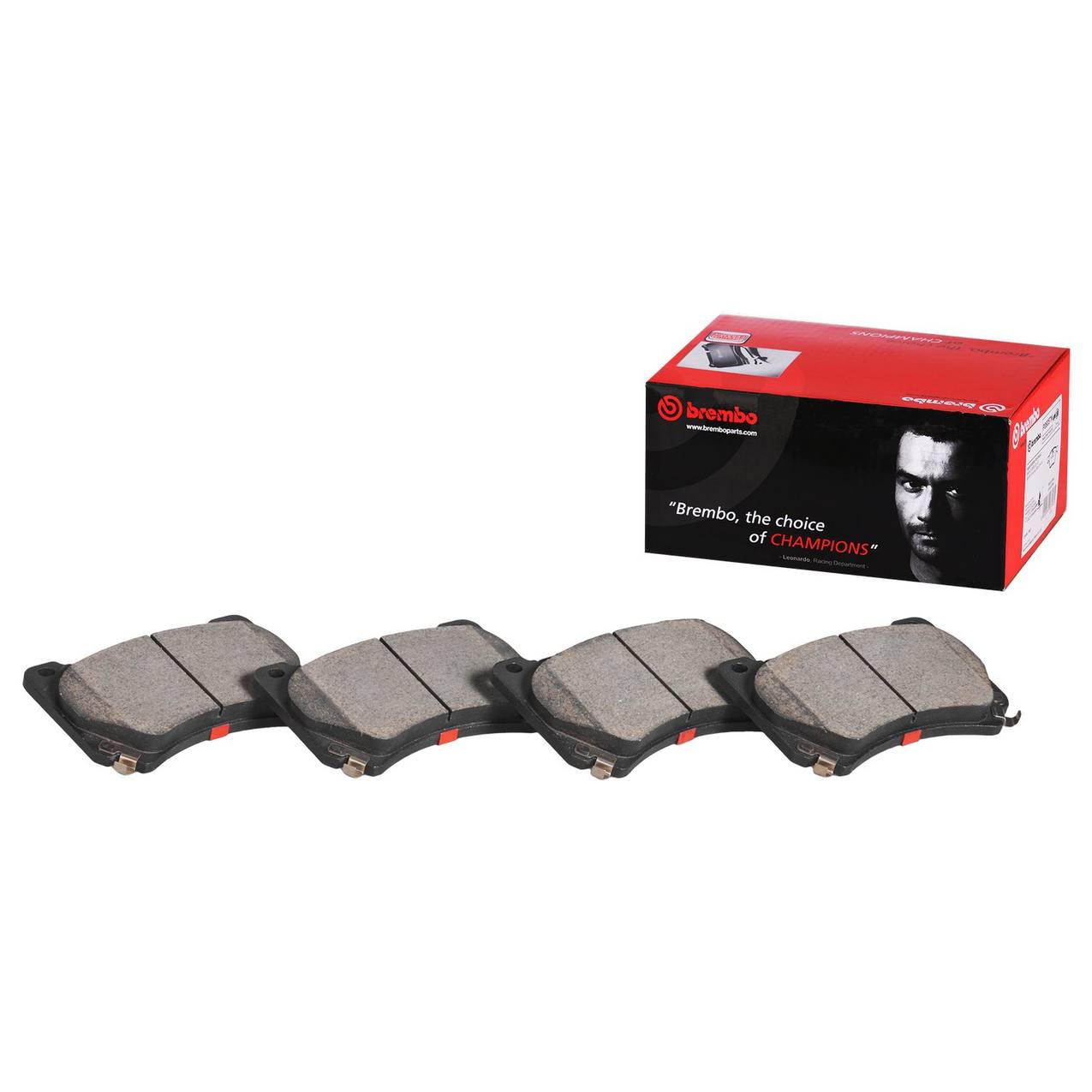 Kia Hyundai Disc Brake Pad Set - Rear (Ceramic) 583022LA31 Brembo