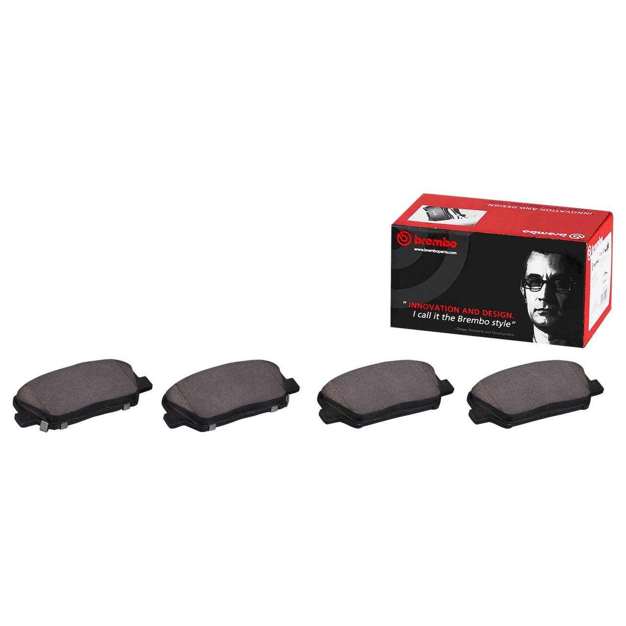 Kia Genesis Hyundai Disc Brake Pad Set – Rear (Ceramic) 583024DU02 Brembo  Brembo P30063N