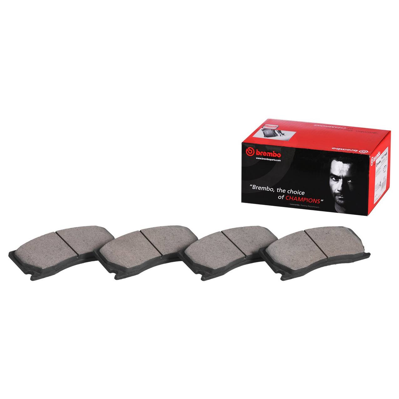 Jaguar Disc Brake Pad Set - Front (Ceramic) C2C39929 Brembo