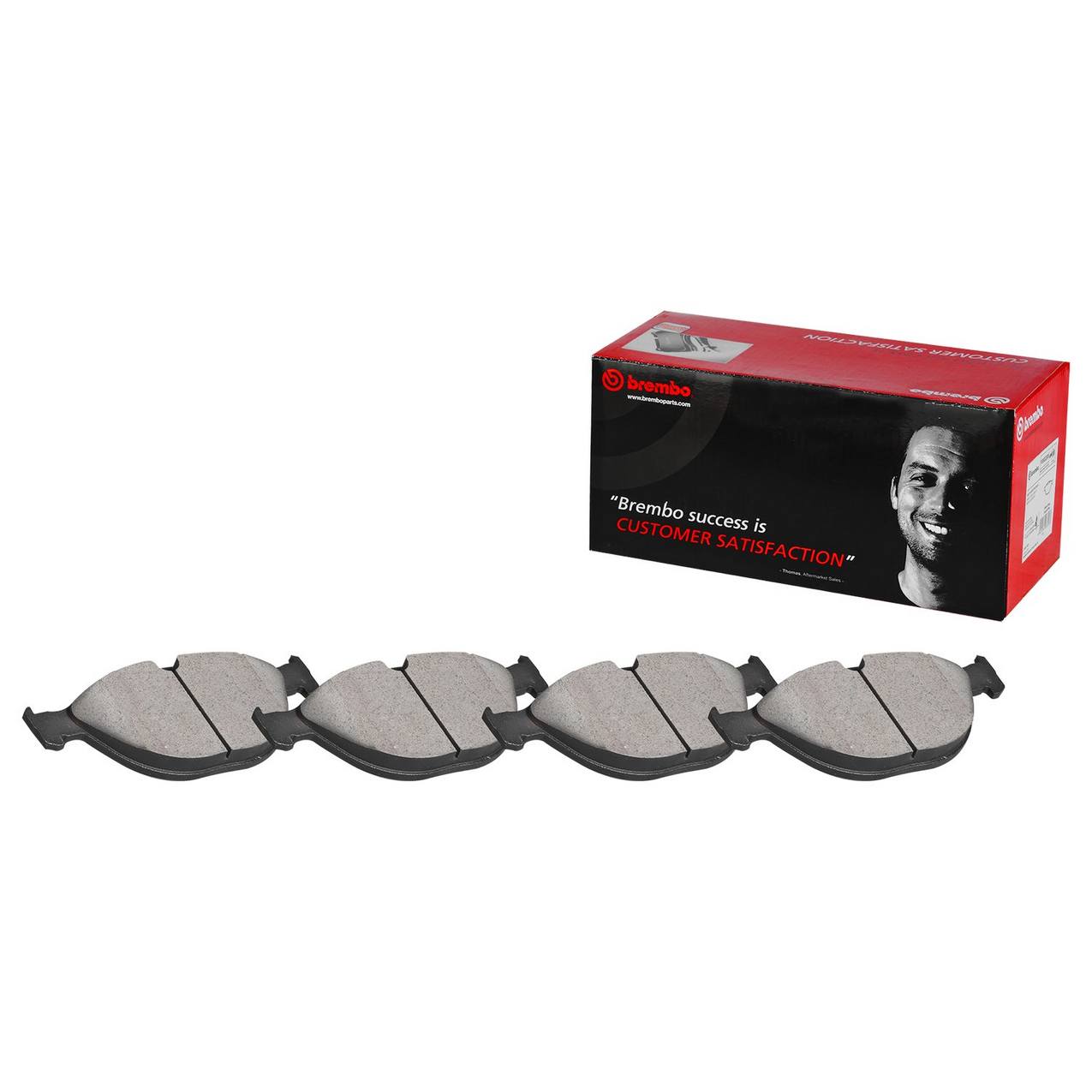 Jaguar Disc Brake Pad Set - Rear (Ceramic) C2P15994 Brembo