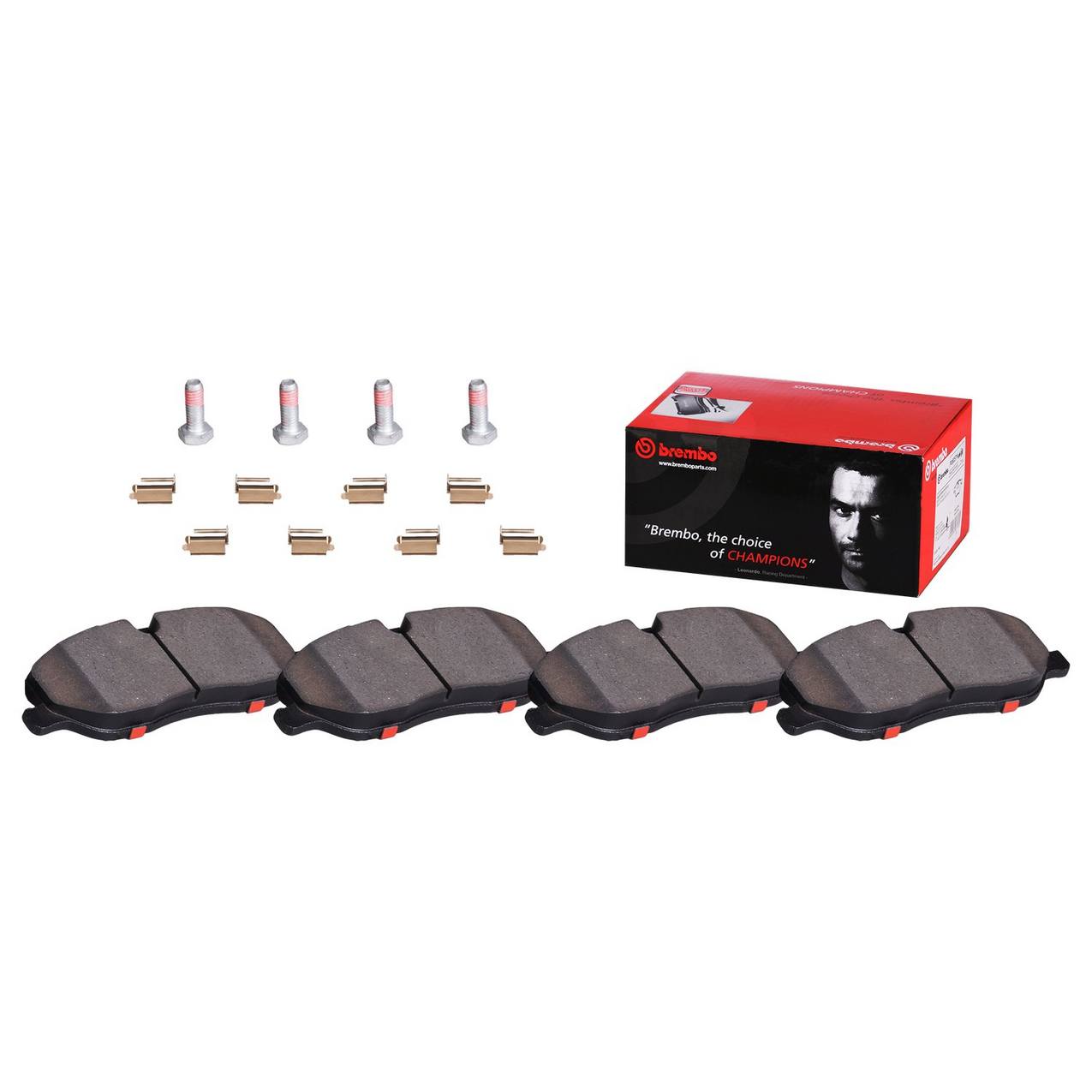 Land Rover Disc Brake Pad Set - Rear (Ceramic) SFP500140 Brembo