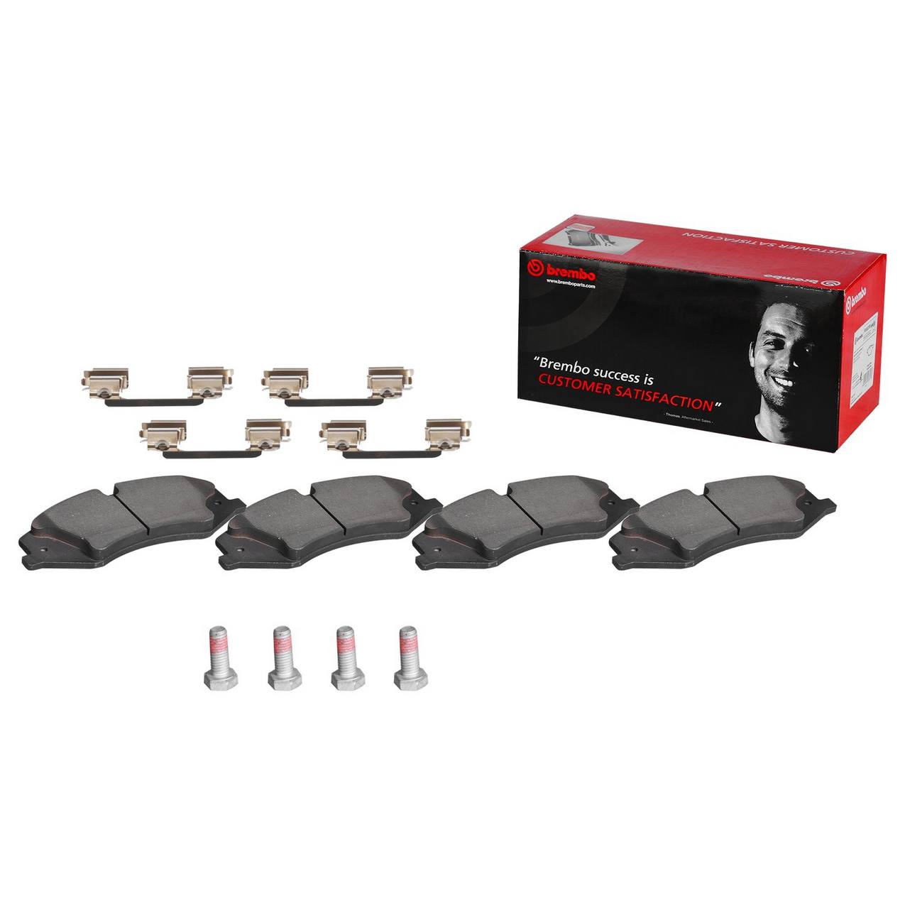 Land Rover Disc Brake Pad and Rotor Kit - Front (380mm) (Ceramic) Brembo