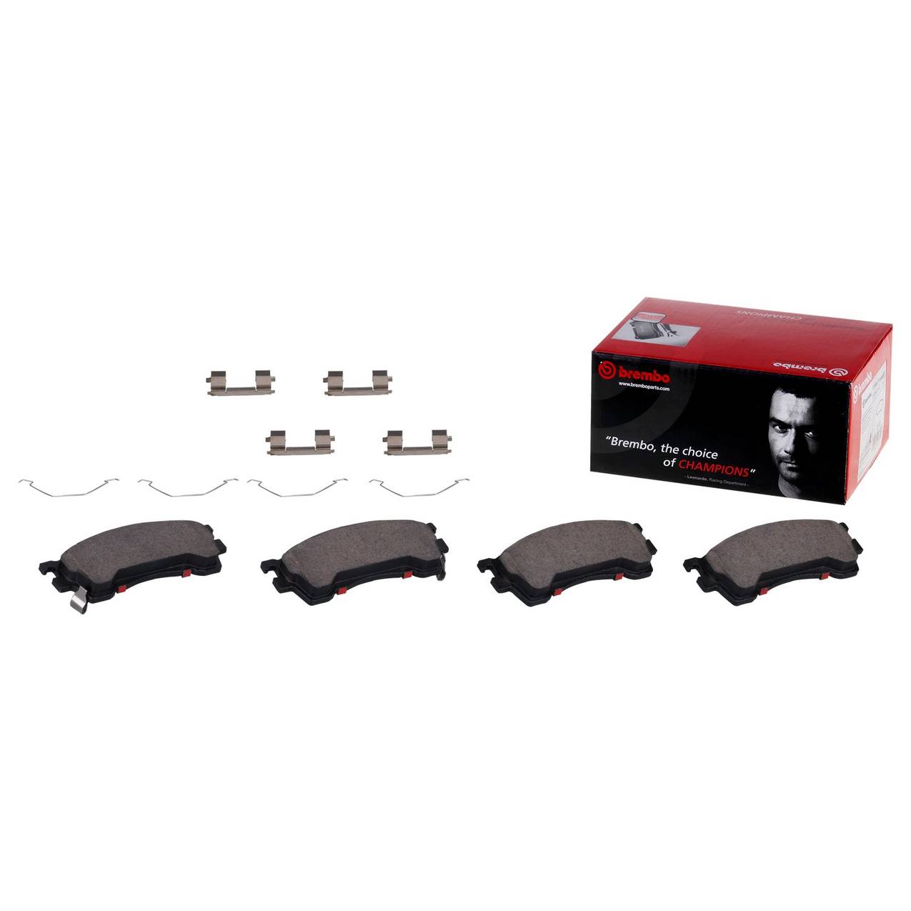 Jaguar Land Rover Disc Brake Pad Set - Front (Ceramic) J9C17007 Brembo