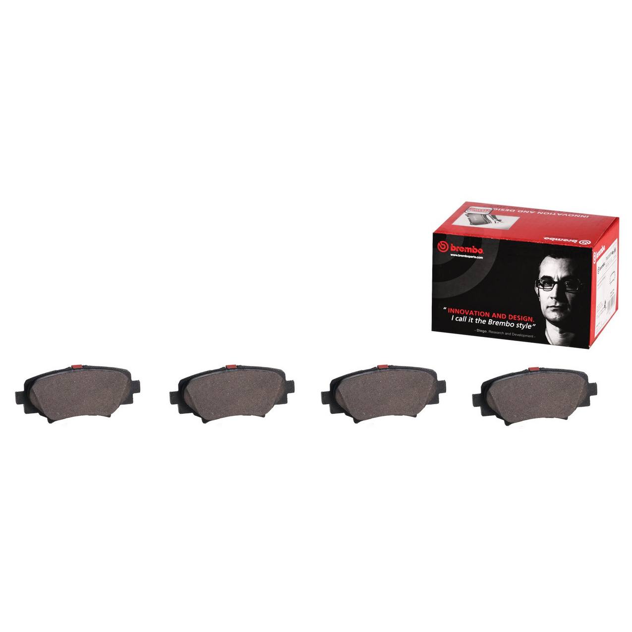 Mazda Disc Brake Pad Set - Front (Ceramic) G4YA3328ZA Brembo