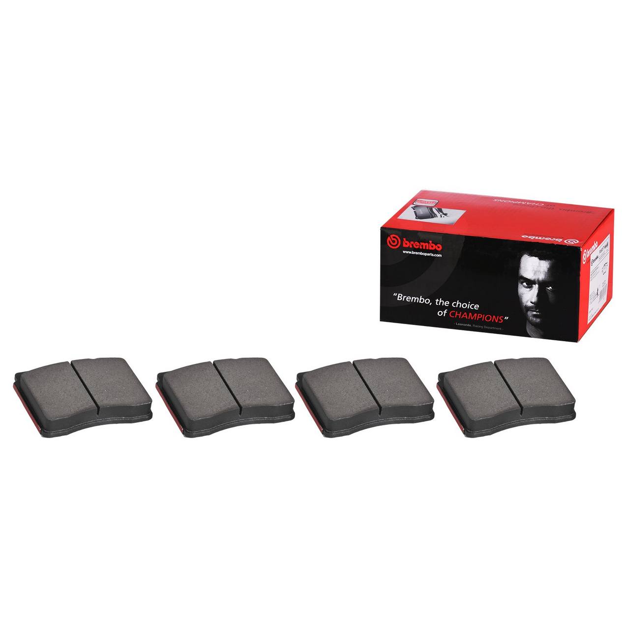 Mercedes Disc Brake Pad Set - Rear (Ceramic) 005420052041 Brembo