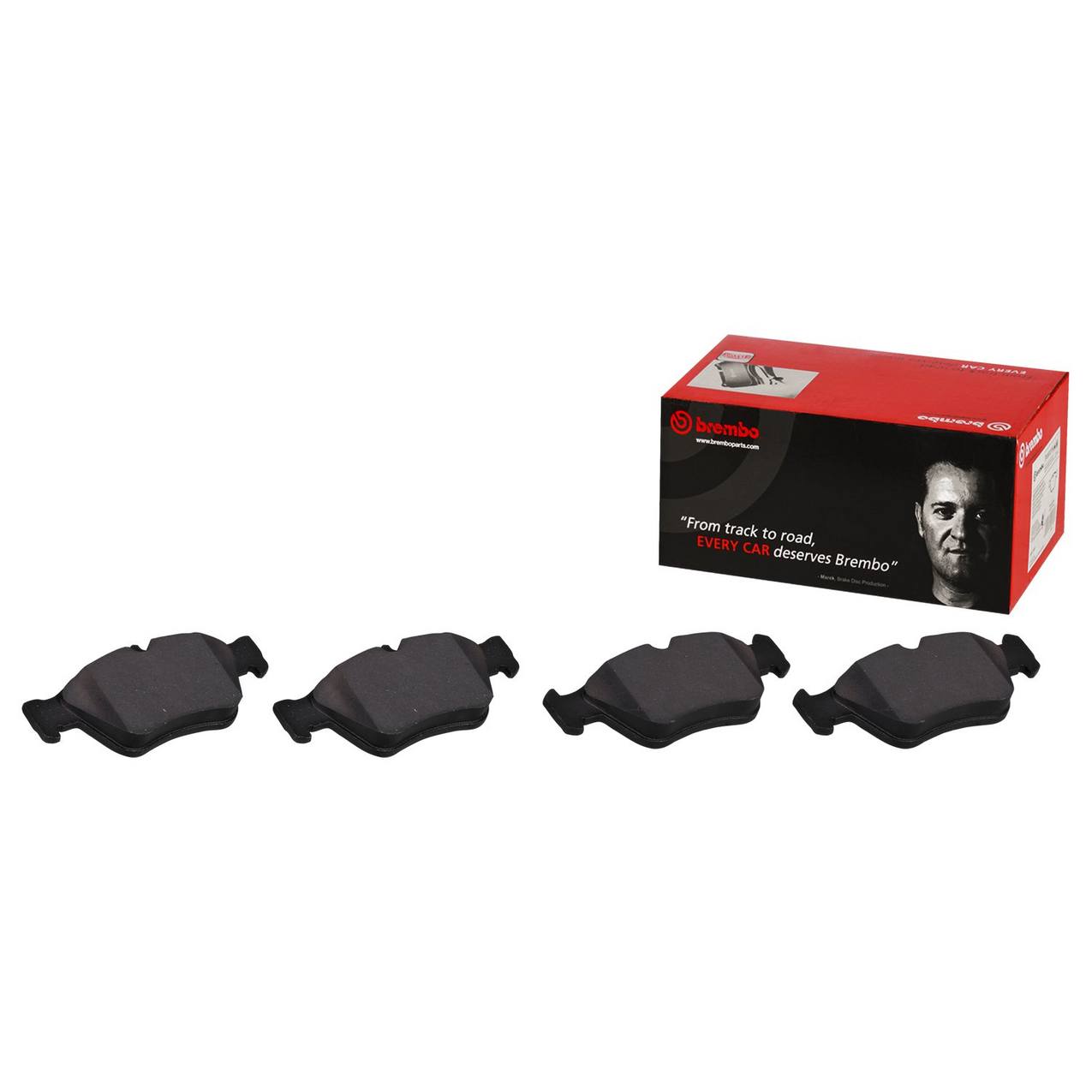 Dodge Mercedes Disc Brake Pad Set - Rear (Ceramic) 0084206220 Brembo