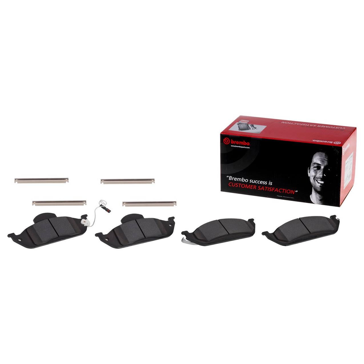 Smart Disc Brake Pad Set - Front (Ceramic) 4514210010 Brembo