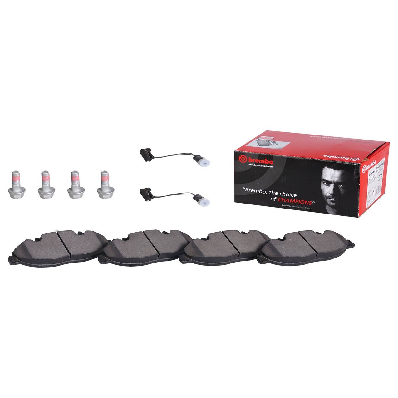 Mercedes Disc Brake Pad Set - Front (Ceramic) 0044208720 Brembo