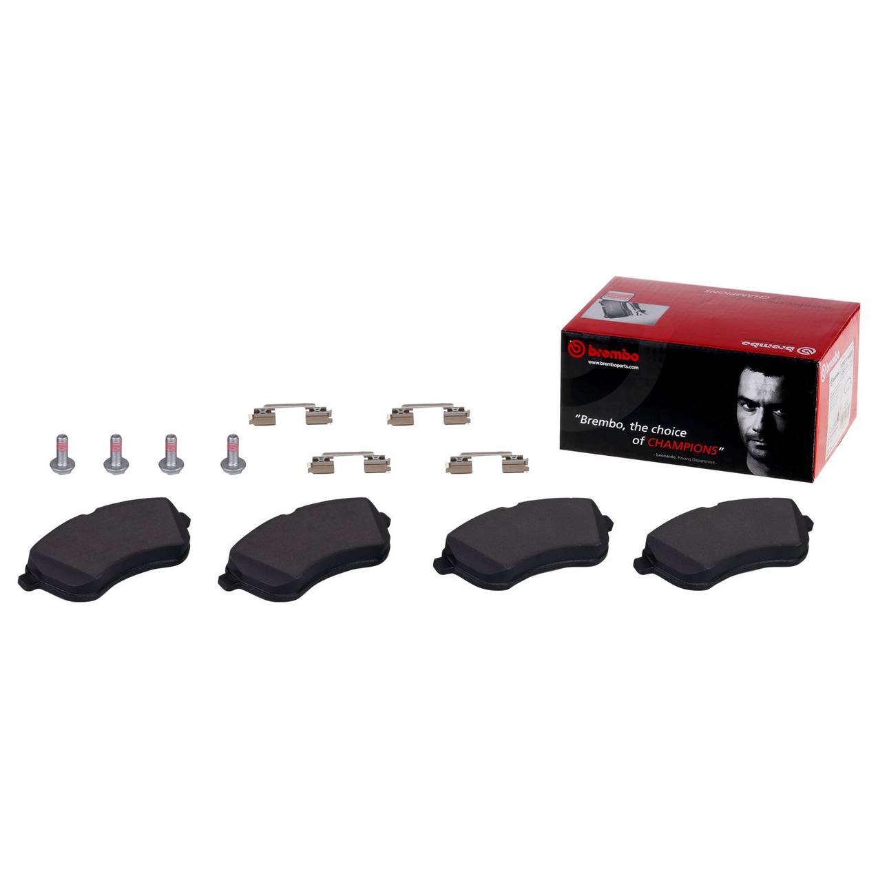 Mercedes Disc Brake Pad Set - Front (Ceramic) 0074207520 Brembo