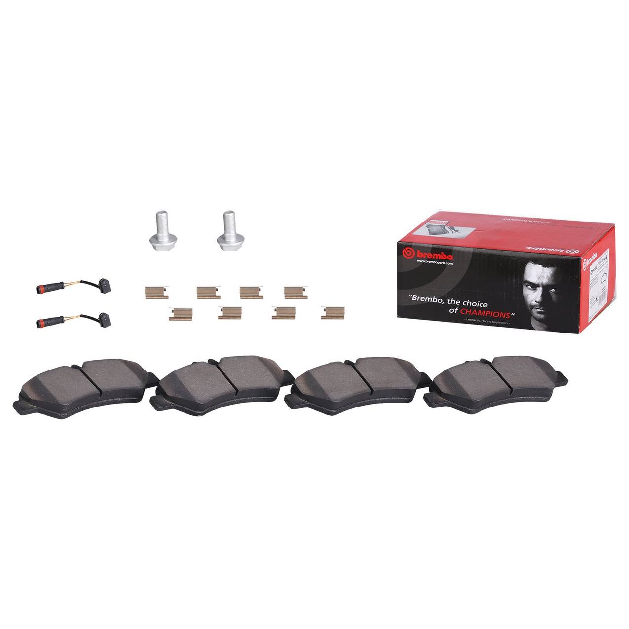 Dodge Disc Brake Pad Set - Front (Ceramic) 5103794AA Brembo