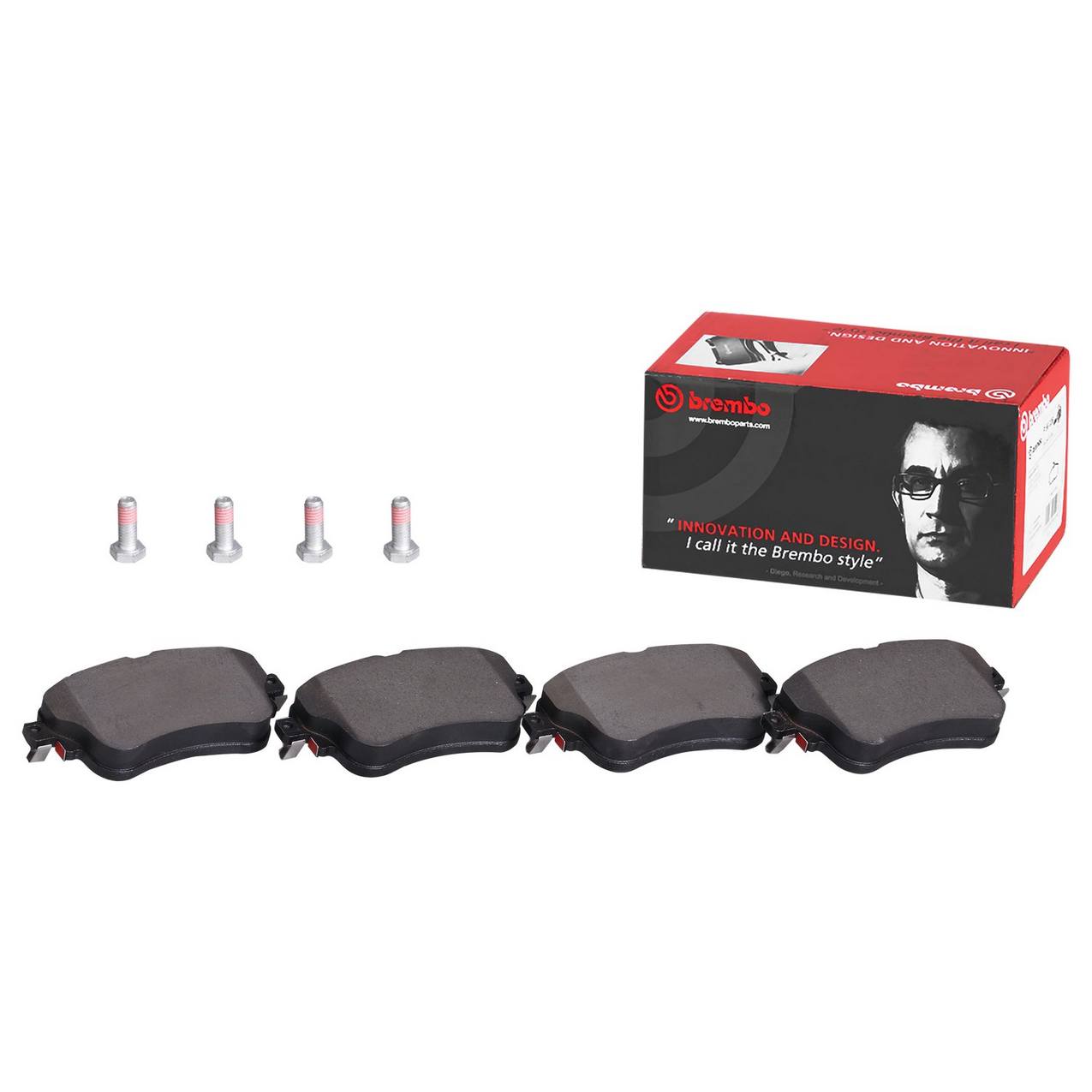 Infiniti Mercedes Disc Brake Pad Set - Front (Ceramic) 0084200620 Brembo