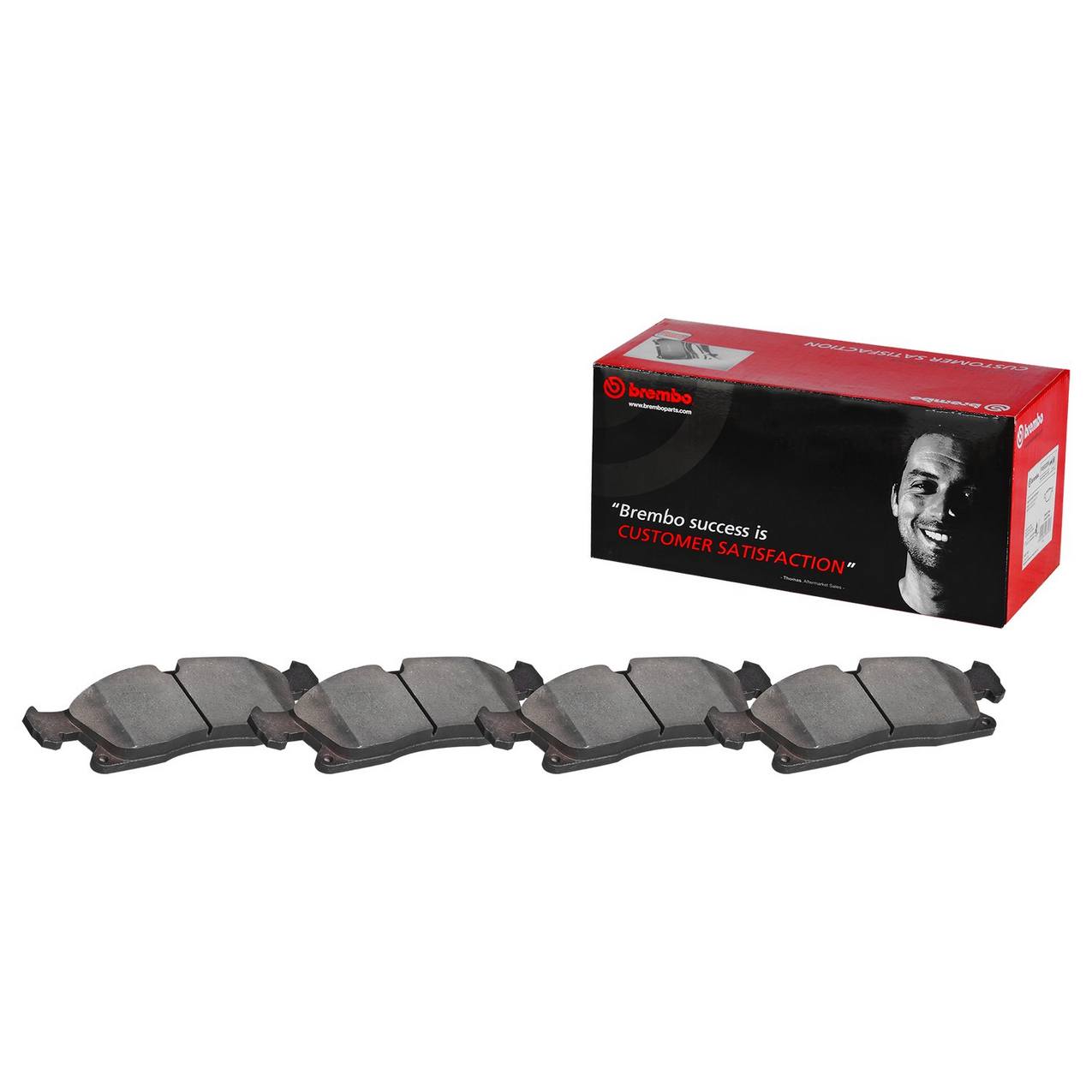 Mercedes Disc Brake Pad Set - Front (Ceramic) 1644202320 Brembo