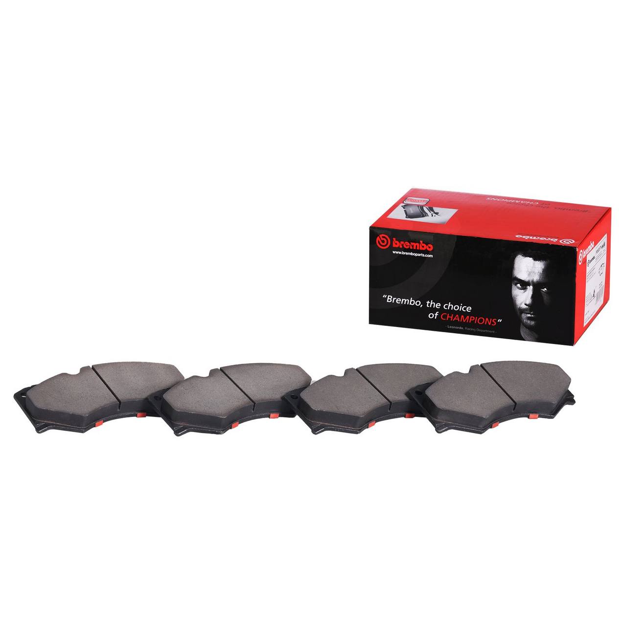 Mercedes Disc Brake Pad Set - Rear (Ceramic) 000420830028 Brembo