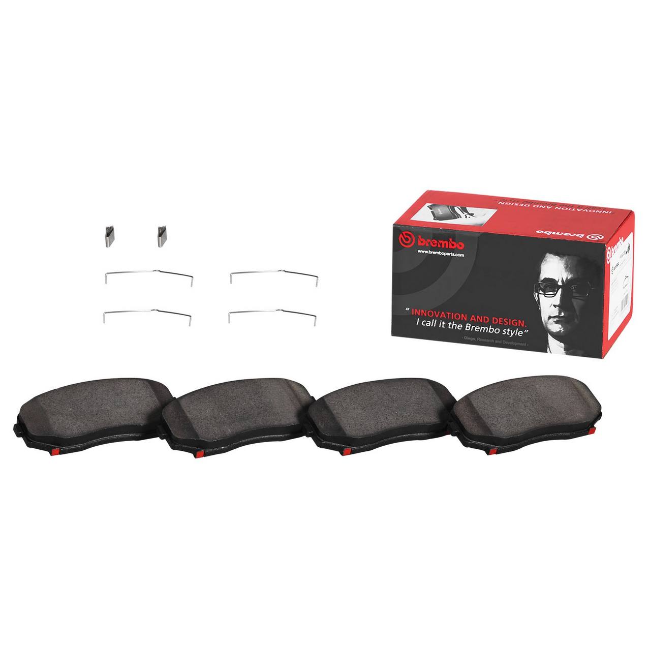 Chrysler Dodge Jeep Disc Brake Pad Set - Rear (Ceramic) 5191271AC Brembo