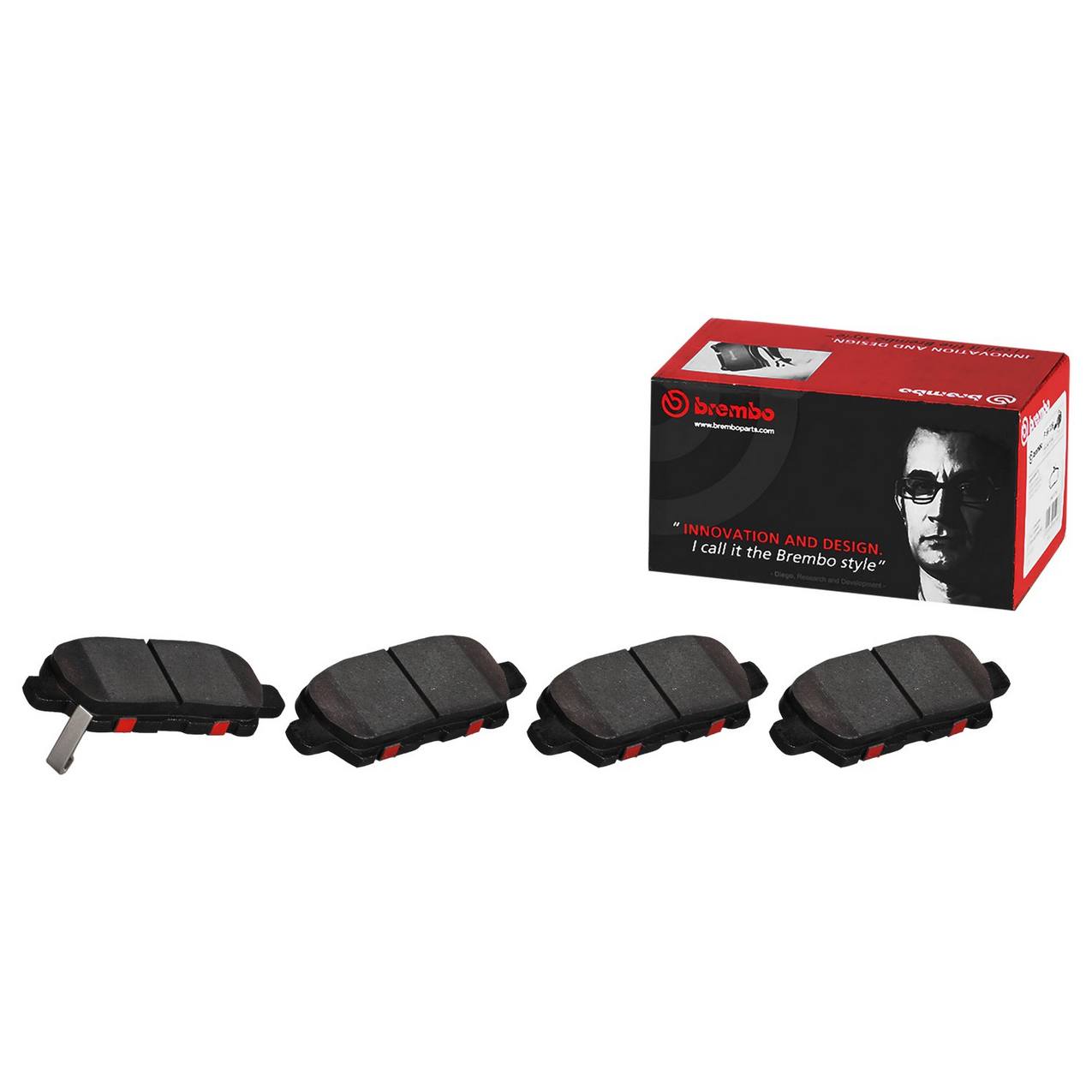 Nissan Disc Brake Pad and Rotor Kit - Front (324mm) (Ceramic) (Xtra) Brembo