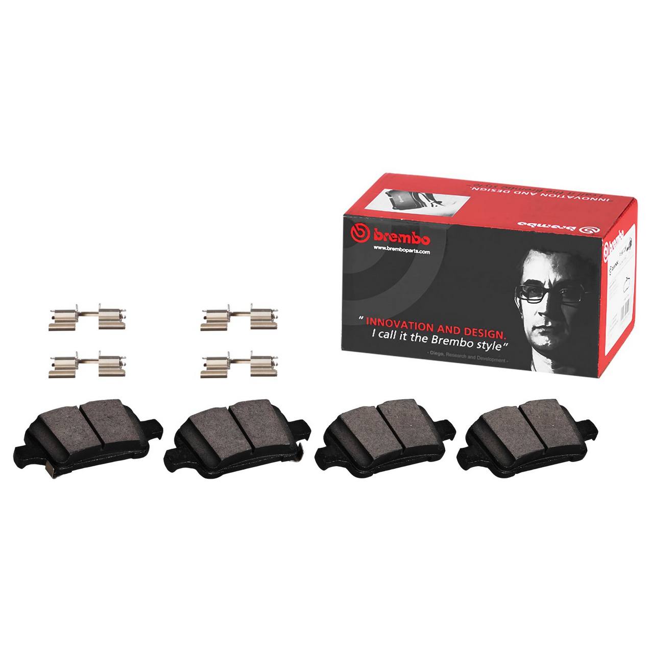 OEM GM Original Equipment Brembo 6 Piston CTS-V Front Brake Pads ZL1 ATS-V  SRT8