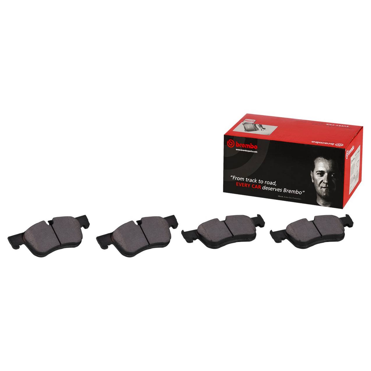 Mazda Disc Brake Pad Set - Rear (Ceramic) 4605B916 Brembo