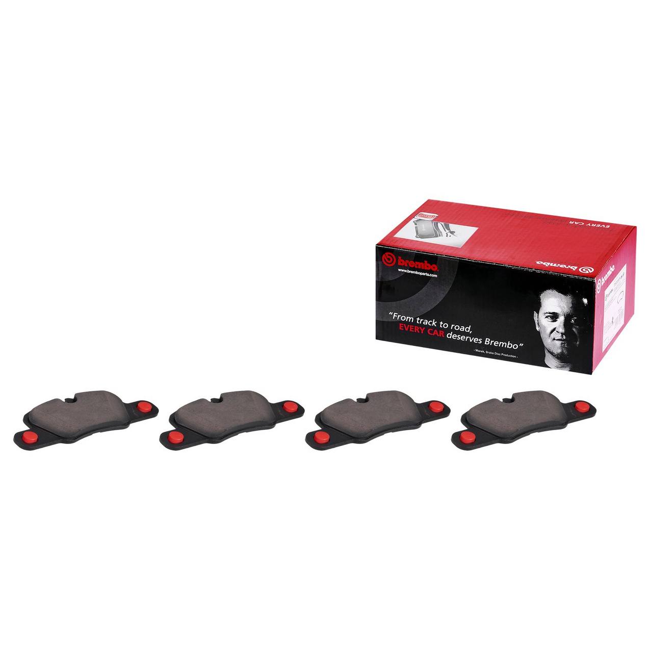 Audi Porsche Disc Brake Pad Set - Front (Ceramic) 7L5698151 Brembo