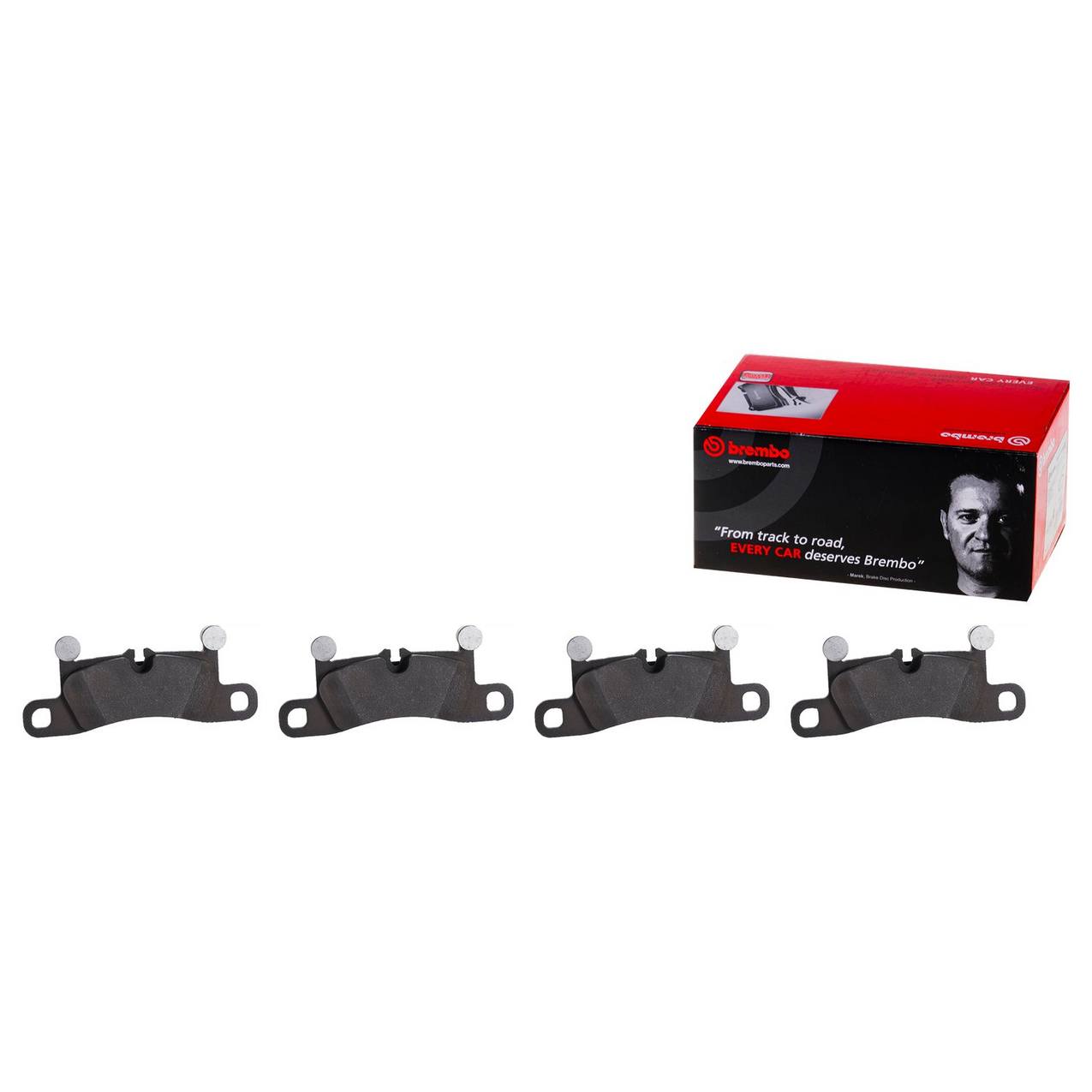 Porsche Disc Brake Pad Set - Rear (Ceramic) 99735294905 Brembo