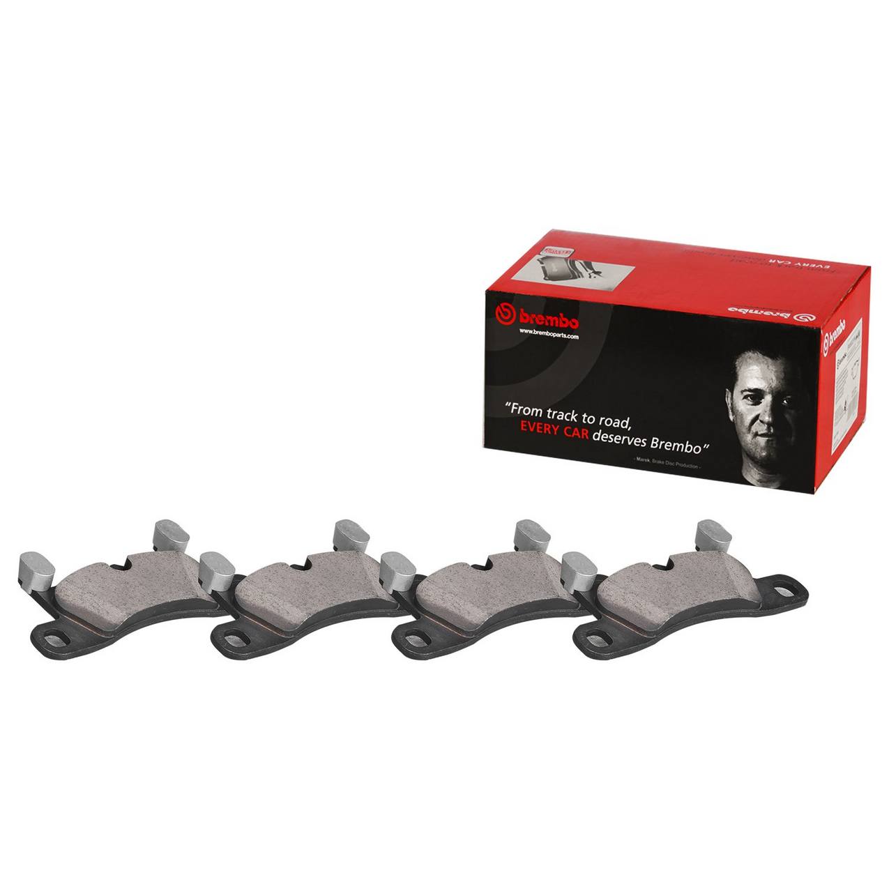 Porsche Disc Brake Pad Set - Front (Ceramic) 95835193930 Brembo